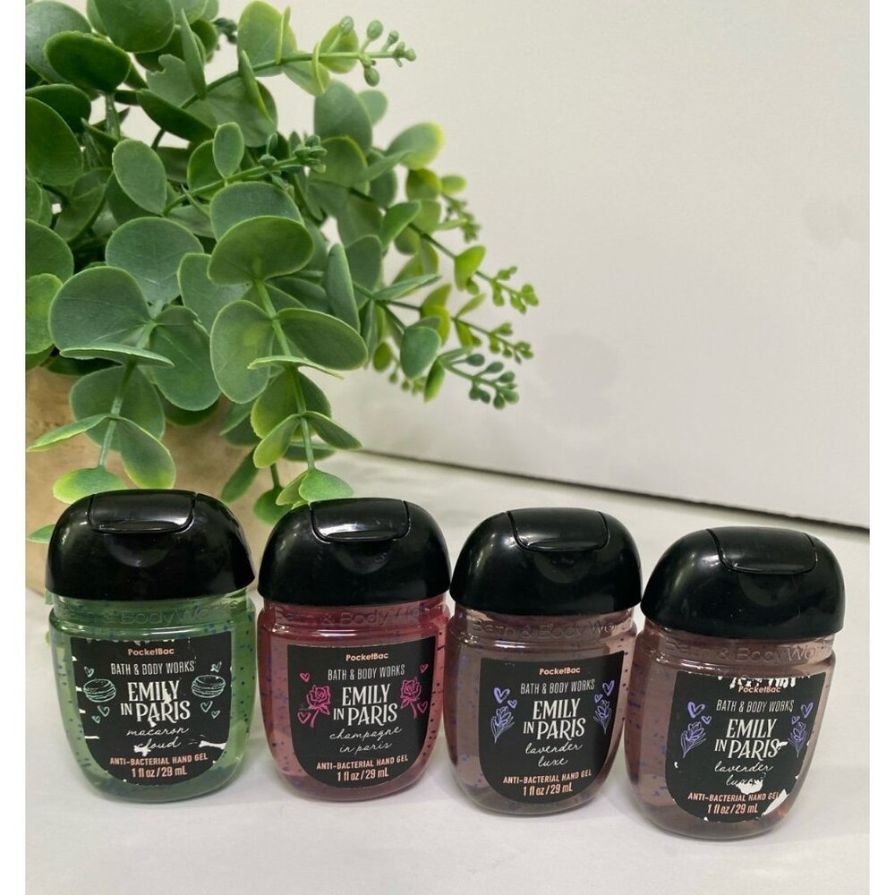 Bath & Body Works “Emily In Paris” Sanitizers X 4